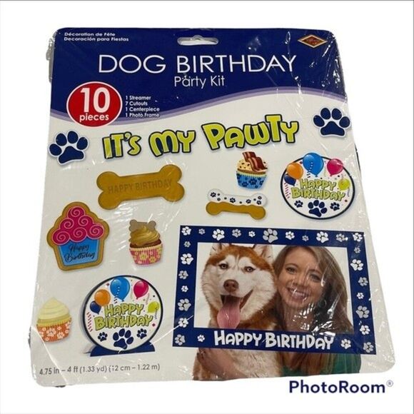 Dog Adoption and Birthday Party Decorating Kit Bundle - Picture 2 of 5